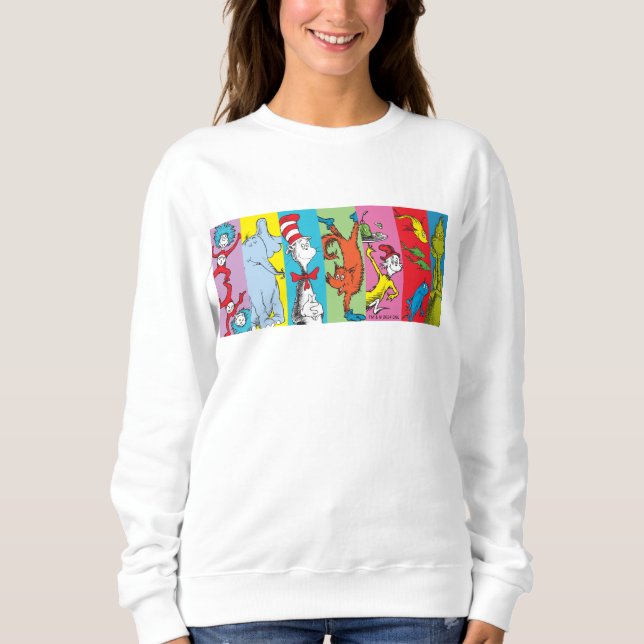 Dr. Seuss | Karaktärssnitt T Shirt (Framsida)