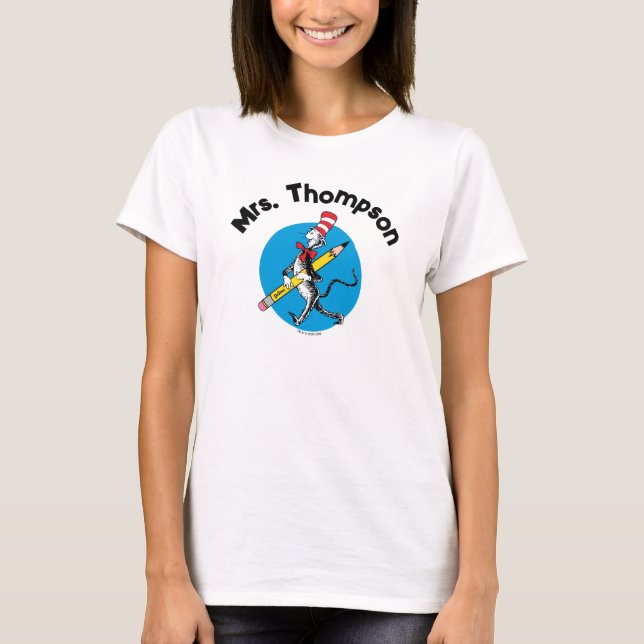 Dr Seuss | Katt i eget namn T Shirt (Framsida)