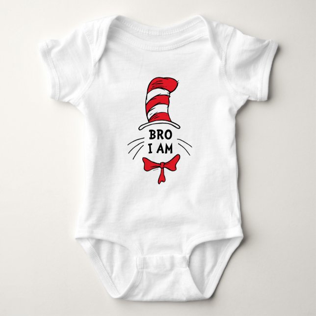Dr Seuss | Katt i Hat - Broder T Shirt (Framsida)