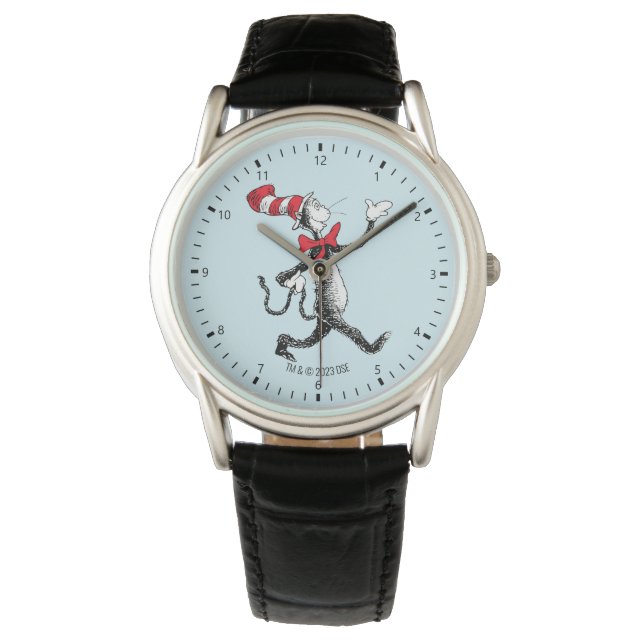 Dr Seuss | Katt i Hat Cat Walk Armbandsur (Framsida)