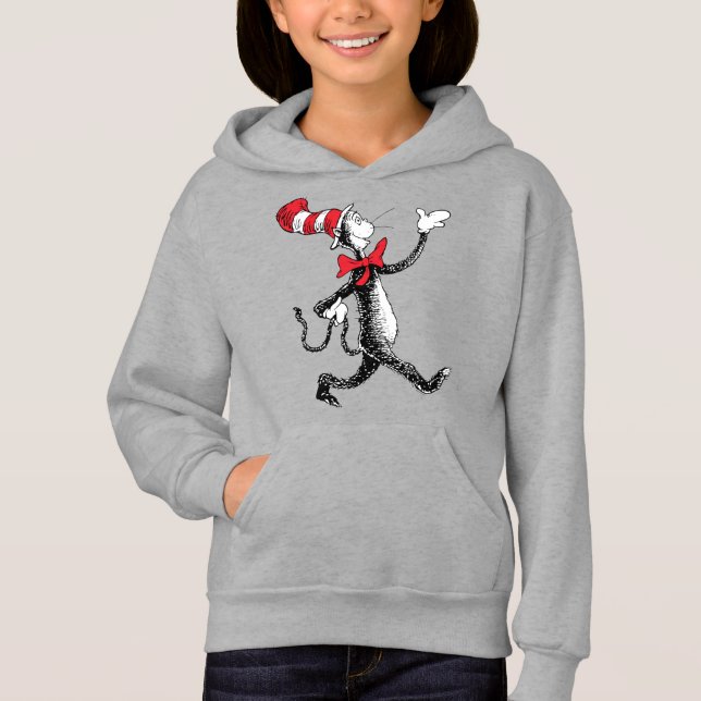 Dr Seuss | Katt i Hat Cat Walk T Shirt (Framsida)