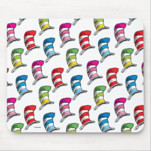 Dr Seuss Katt i Hat Colorful Hat Patter Musmatta