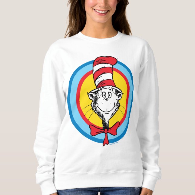 Dr Seuss | Katt i Hat Head Graphic T Shirt (Framsida)