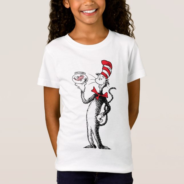 Dr Seuss | Katt i Hat & Krinklebin T Shirt (Framsida)
