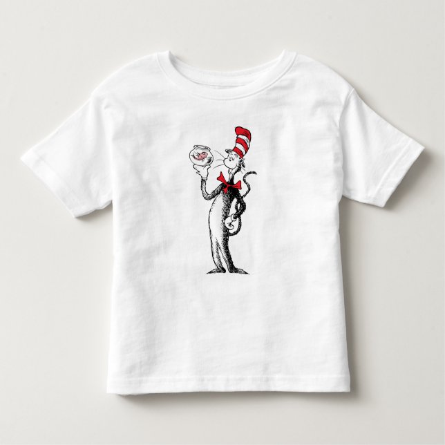 Dr Seuss | Katt i Hat & Krinklebin T Shirt (Framsida)