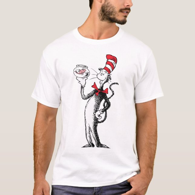 Dr Seuss | Katt i Hat & Krinklebin T Shirt (Framsida)