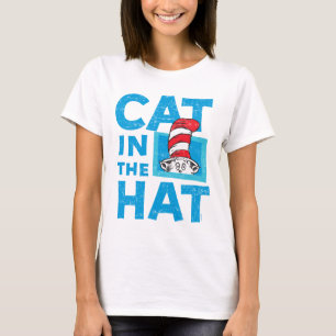 Dr Seuss Katt i Hat-Logotypen - Vintage T Shirt