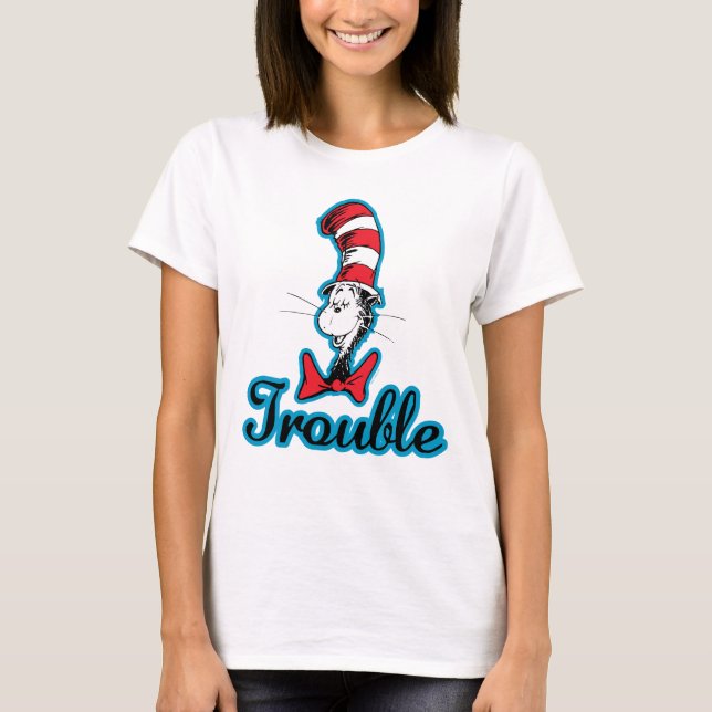 Dr Seuss | Katt i Hat-problematiken T Shirt (Framsida)