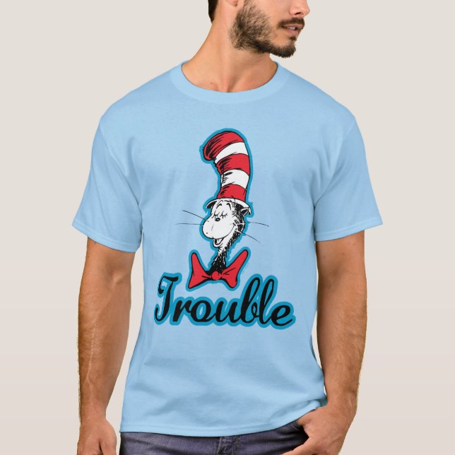 Dr Seuss | Katt i Hat-problematiken T Shirt (Framsida)