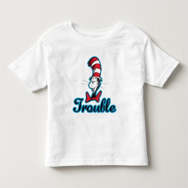 Dr Seuss | Katt i Hat-problematiken T Shirt (Framsida)