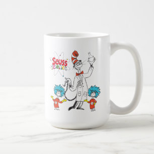 Dr Seuss   Katt i Hat Seuss Science Kaffemugg