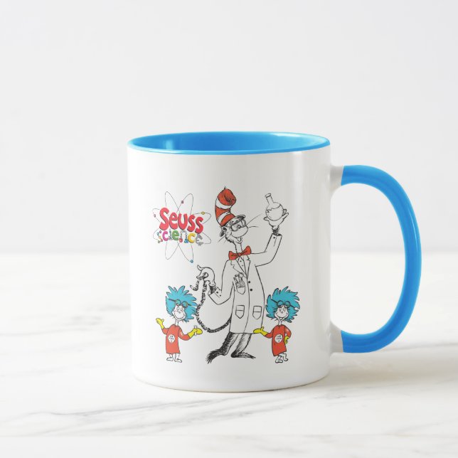 Dr Seuss | Katt i Hat Seuss Science Mugg (Höger)