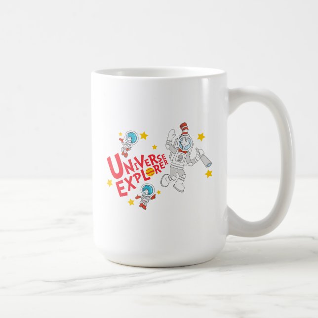 Dr Seuss | Katt i Hat Universe Explorer Kaffemugg (Höger)