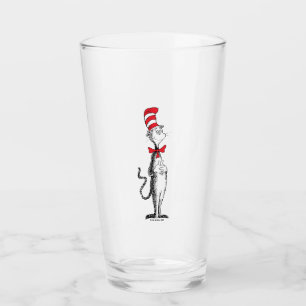 Dr. Seuss katt i hatten står stolt Glaskopp