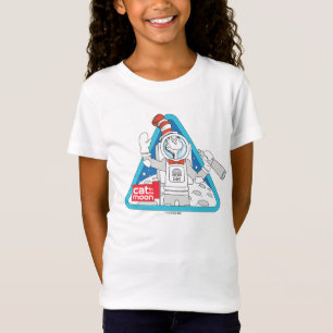 Dr Seuss   Katt i Rymden-grafiken Måne T Shirt