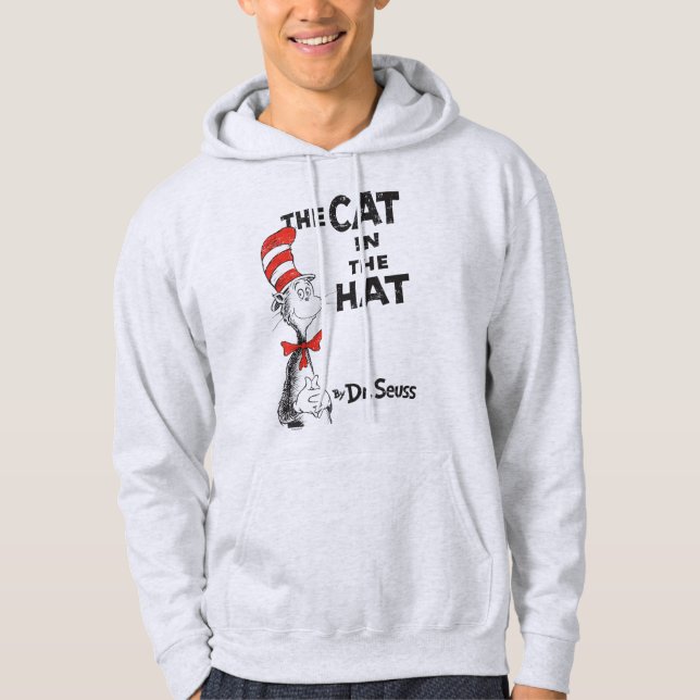 Dr Seuss | Katten i Hat Bok Sweatshirt (Framsida)