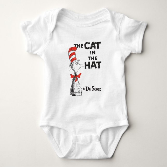 Dr Seuss | Katten i Hat Bok T Shirt (Framsida)