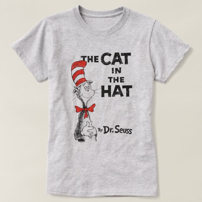 Dr Seuss| Katten i Hat-Bok Tröja (Design framsida)