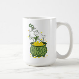 Dr Seuss| Katten i Hat - Lycklig St. Cat's! Kaffemugg