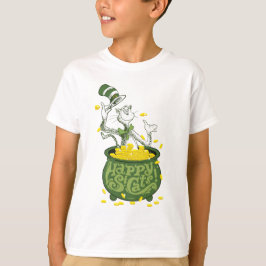 Dr Seuss | Katten i Hat-Lycklig St. Cat's! T Shirt