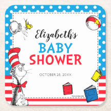 Dr. Seuss - Katten i hatten - Baby Shower