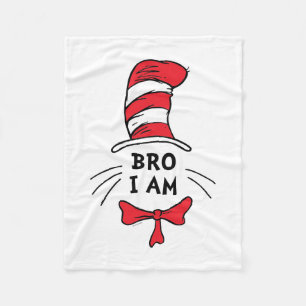 Dr. Seuss Katten i hatten - Bror Fleecefilt