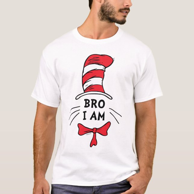 Dr. Seuss | Katten i hatten - Bror T Shirt (Framsida)