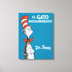 Dr. Seuss Katten i hatten Canvastryck