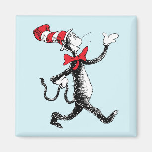 Dr. Seuss Katten i hatten Cat Walk Magnet