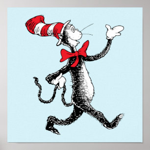 Dr. Seuss Katten i hatten Cat Walk Poster