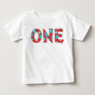 Dr. Seuss Katten i hatten Första födelsedagen T Shirt