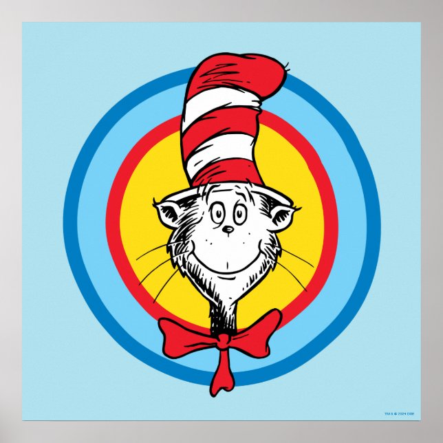 Dr. Seuss | Katten i hatten-huvudgrafik Poster (Framsidan)