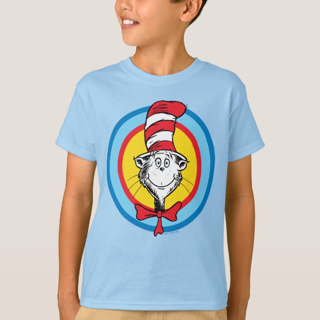 Dr. Seuss | Katten i hatten-huvudgrafik T Shirt (Framsida)