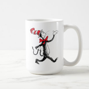 Dr. Seuss   Katten i Hatten Katt Promenad Kaffemugg