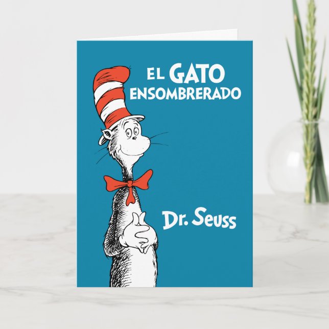 Dr. Seuss Katten i hatten Kort (Framsida)