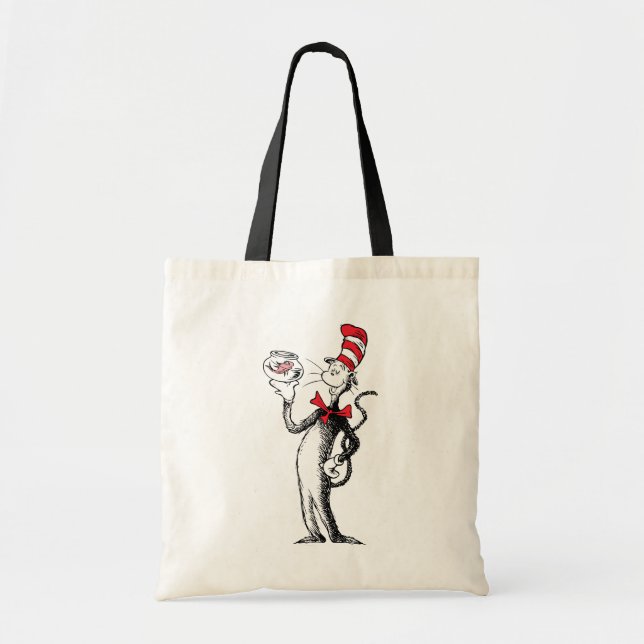 Dr. Seuss | Katten i hatten & Krinklebine Tygkasse (Framsidan)