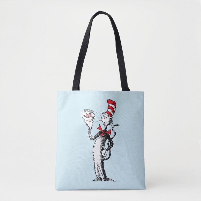 Dr. Seuss | Katten i hatten & Krinklebine Tygkasse (Framsida)