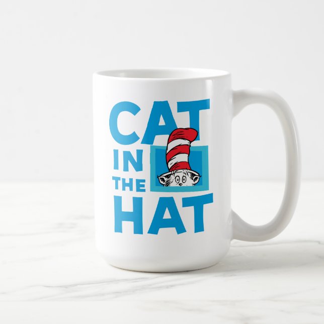 Dr. Seuss | Katten i Hatten Logo Kaffemugg (Höger)