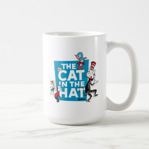 Dr. Seuss   Katten i Hatten Logo - Karaktärer Kaffemugg