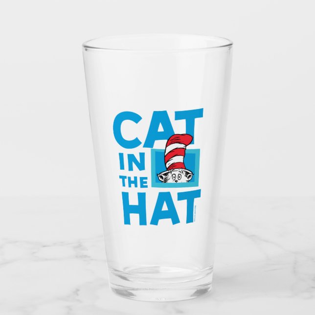 Dr. Seuss | Katten i hatten-logotyp Glaskopp (Framsida)