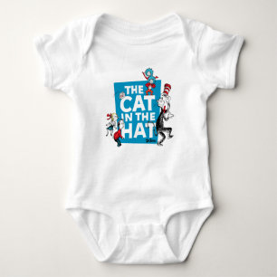 Dr. Seuss   Katten i hatten-logotyp - Karaktärer T Shirt