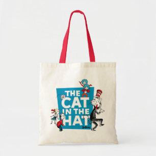 Dr. Seuss Katten i hatten-logotyp - Karaktärer Tygkasse