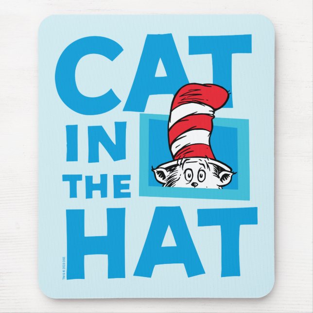 Dr. Seuss | Katten i hatten-logotyp Musmatta (Framsidan)