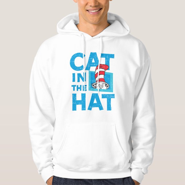 Dr. Seuss | Katten i hatten-logotyp Sweatshirt (Framsida)
