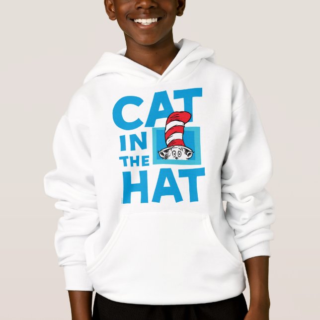 Dr. Seuss | Katten i hatten-logotyp T Shirt (Framsida)