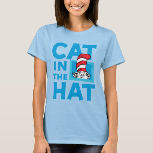 Dr. Seuss Katten i hatten-logotyp T Shirt
