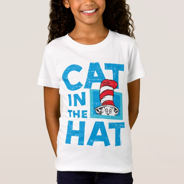 Dr. Seuss | Katten i hatten-logotyp Tee (Framsida)