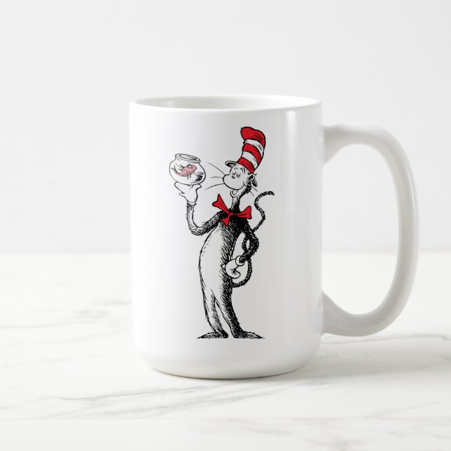 Dr. Seuss | Katten i Hatten och Krinklebine Kaffemugg (Höger)