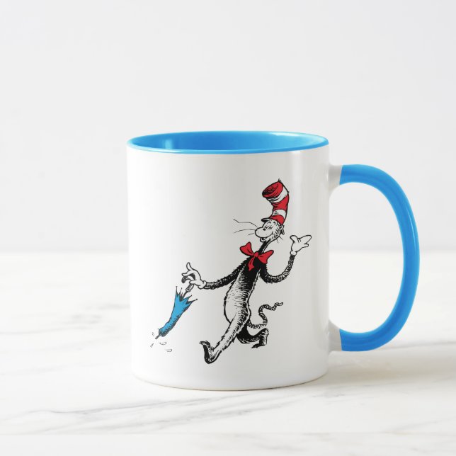 Dr. Seuss | Katten i Hatten Paraply Promenad Mugg (Höger)