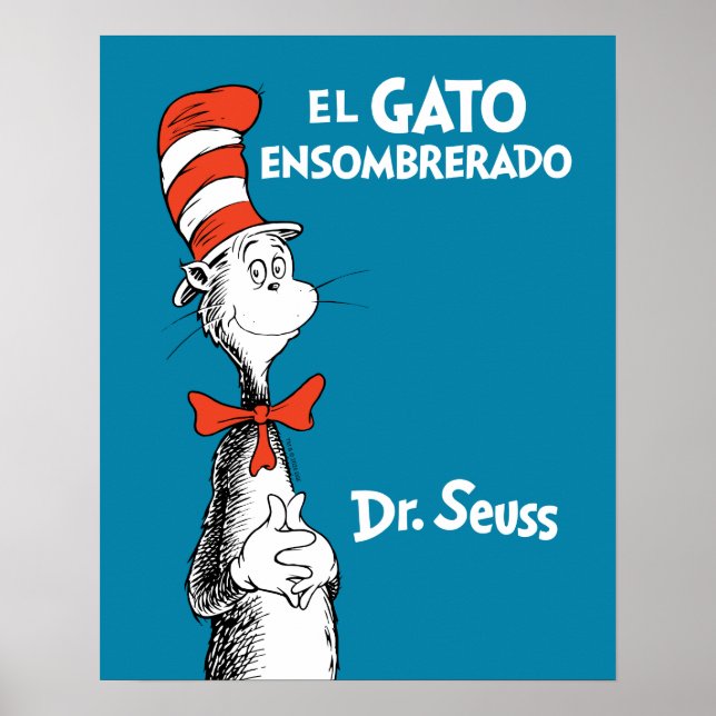 Dr. Seuss Katten i hatten Poster (Framsidan)
